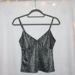 Shimmery Leopard Tank